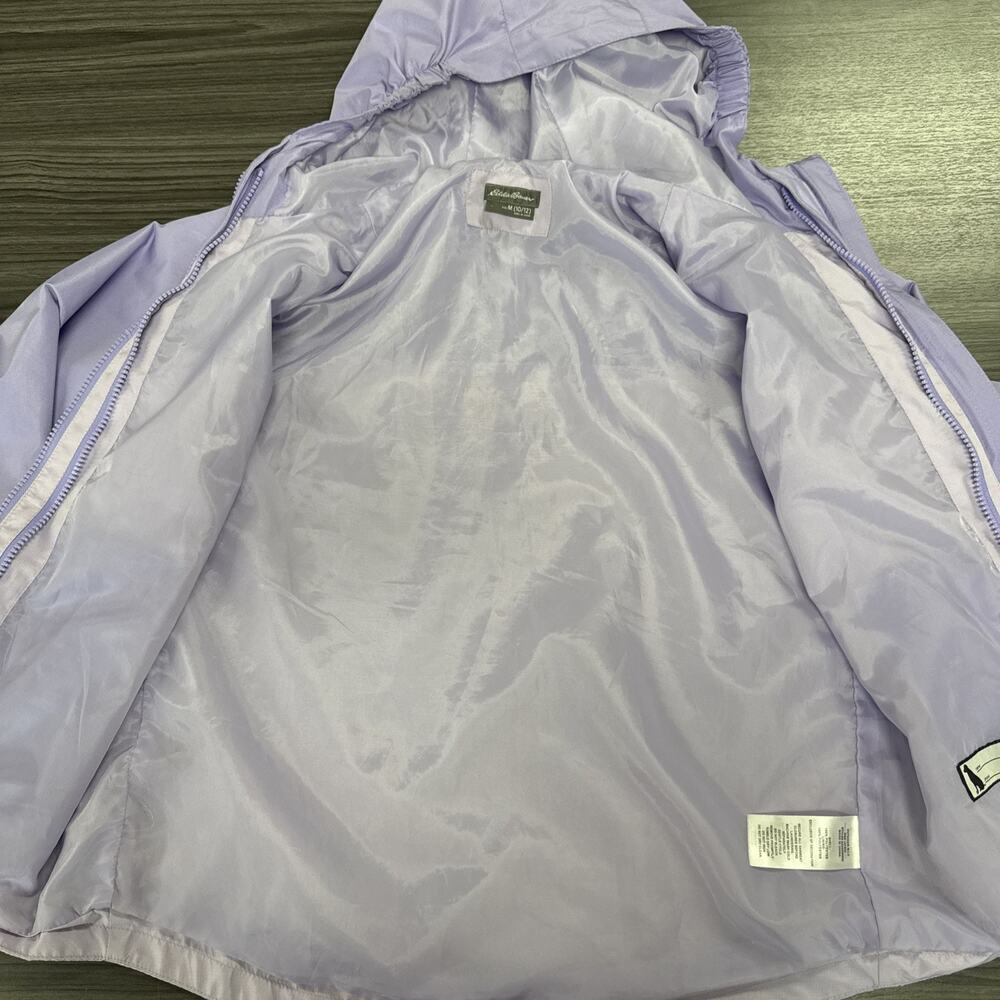 Eddie Bauer Girls' Lightweight Jacket Purple , Size Medium (10/12) - Picture 6 of 9